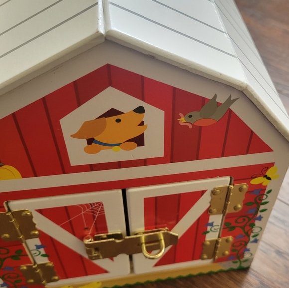 Melissa & Doug Toys Melissa And Doug Wooden Latches Barn Toy Poshmark